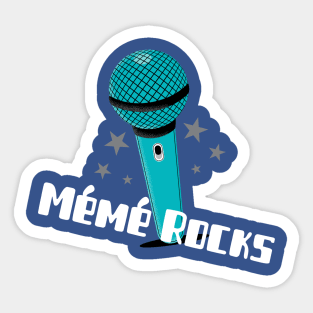 Mémé Rocks Sticker